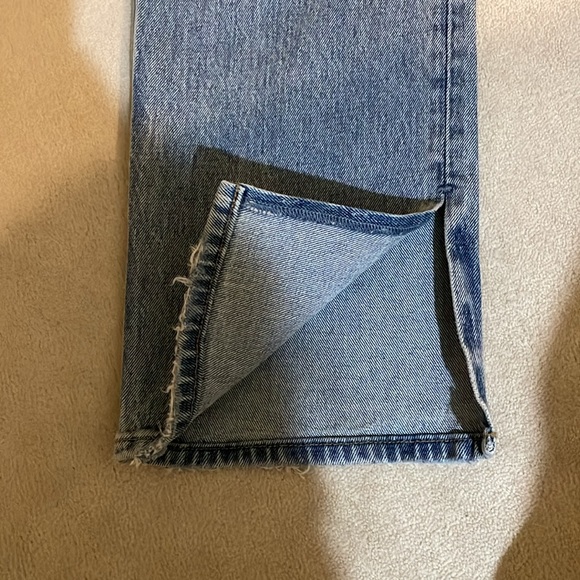Abercrombie and Fitch the ‘90s straight ultra high rise jeans in size 31 - Picture 2 of 8